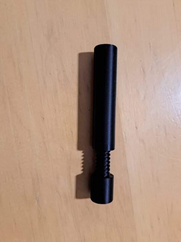 Säädettävä musta näytönohjaimen tukiteline