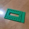 3D‑tulostettu säädettävä puhelinteline vihreä